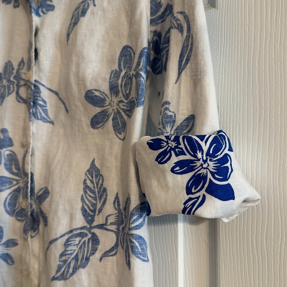 Tommy Bahama Reverse Print Button Down - image 3